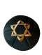 Yarmulke embroidery Star of David