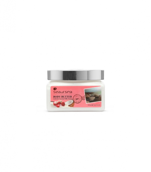 Body Butter with Lychee and Coconut Milk Scent 350 ml