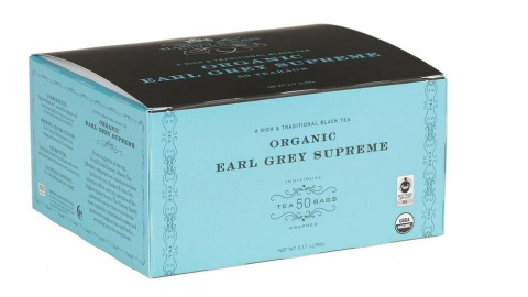 Organic Earl Grey Supreme - ekspresowe saszetki, 50 szt.