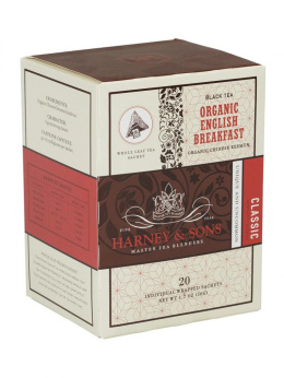 Herbata Organic English Breakfast - jedwabne piramidy, 20szt.