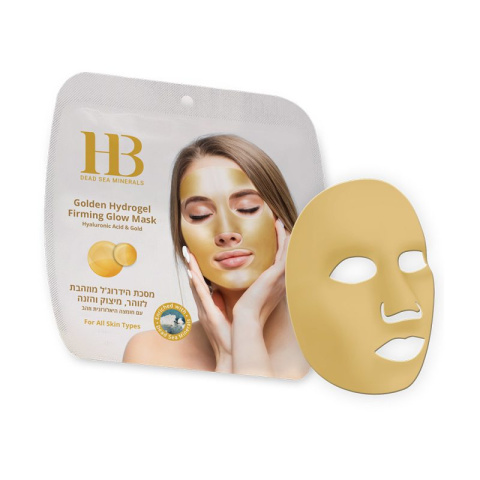 Złota hydrożelowa maska do twarzy H&B