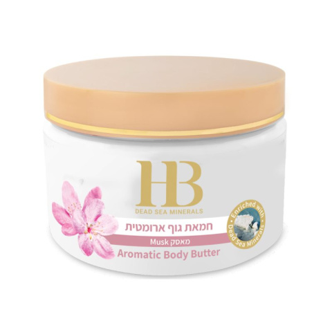 H&B Dead Sea Body Butter with Musky Aroma350 ml