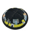 Skullcap, Kipa Menorah black