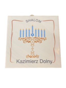 Kafel chanuka Kazimierz Dolny 15 x 15