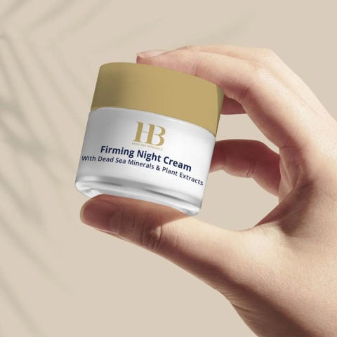 H&B Krem na Noc z Morza Martwego - Ujędrniający 50 ml