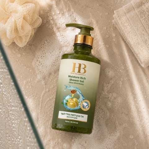 H&B Kremowy Żel pod Prysznic z Oliwą z Oliwek i Miodem Morze Martwe - 780 ml