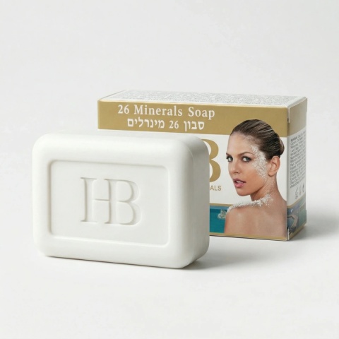 H&B Mydło 26 Minerałów z Morza Martwego Terapeutyczne - 125 g