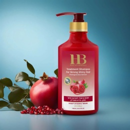 H&B Szampon do włosów Zniszczonych Suchych z Ekstraktem z Granatu - 780 ml