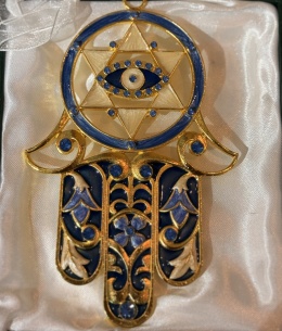 Hamsa Ozdobna Zawieszka Gwiazda Dawida