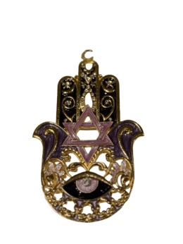 Hamsa Ozdobna Zawieszka Izrael