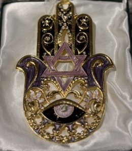 Hamsa Ozdobna Zawieszka Izrael