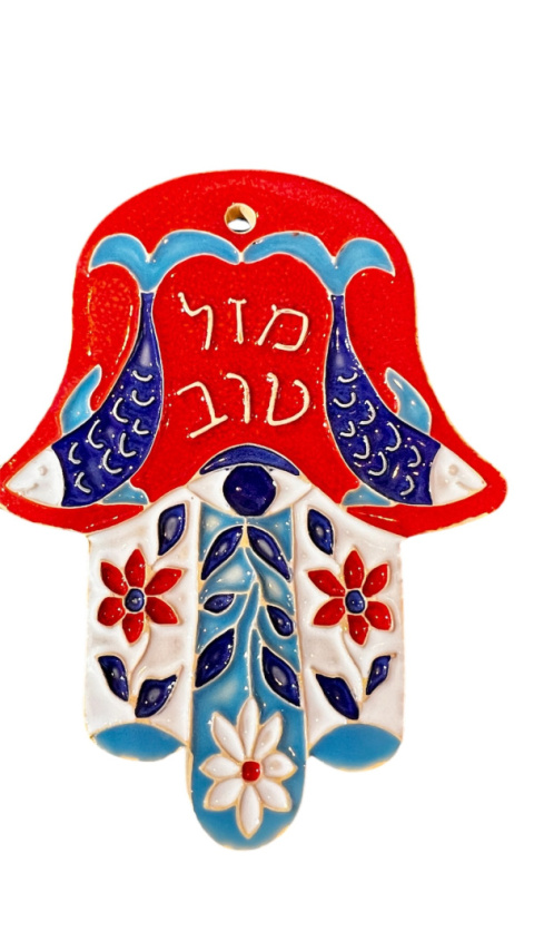 Hamsa Zawieszka Ceramiczna