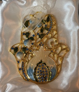 Hamsa Zawieszka Ozdobna Owoc Granatu