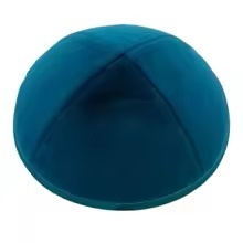 Jarmułka Tradycyjna Żydowska Turkusowa