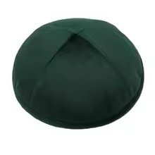 Jarmułka Zielona z Miękkiego Aksamitu