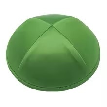 Kipa Jarmułka Satynowa Zielona