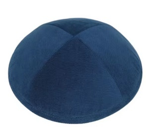 Kipa Jarmułka Sztruks Granat