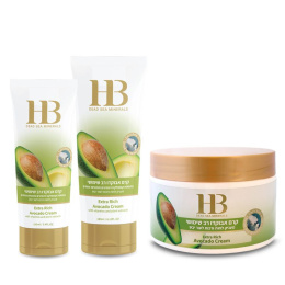 Dead Sea Body Cream - Nourishing with Avocado H&B with 180 ml