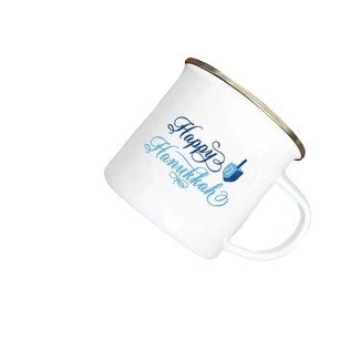 Kubek Emaliowany Chanuka