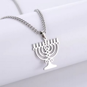 Naszyjnik Menora Chanuka