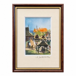 Obraz Akwarela 18x24 cm Bartłomiej Michałowski