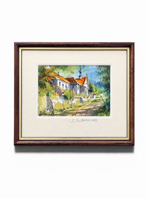 Obraz Akwarela Bratłomiej Michałowski 18x24