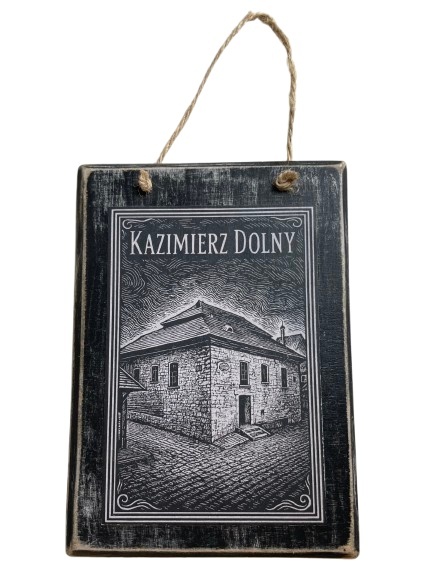 Obraz Drewniany Synagoga Kazimierz Dolny