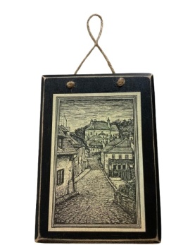 Obraz drewniany Kazimierz Dolny