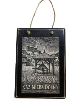Obraz drewniany Rynek Kazimierz Dolny