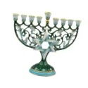 Świecznik Żydowski Chanukowy 9 Ramieny